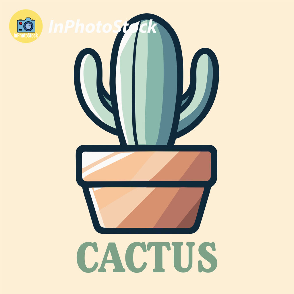 grafika wektorowa kaktusa do pobrania