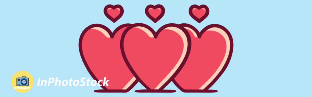 hearts graphics microstock