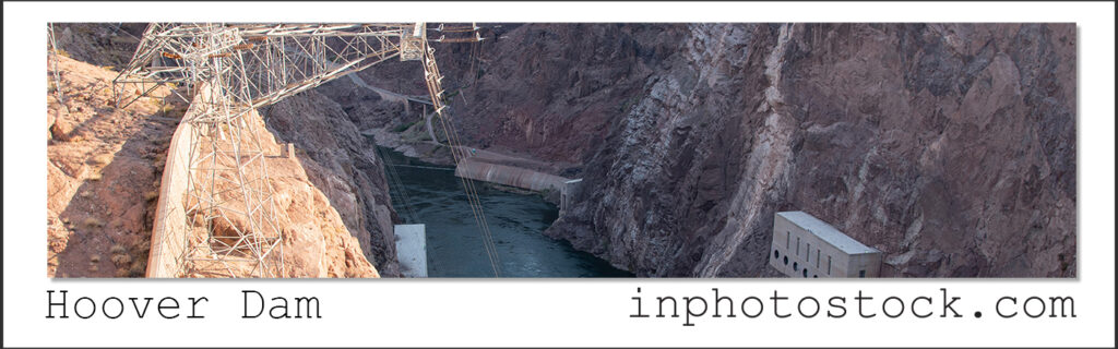 Photographie de voyage du barrage Hoover