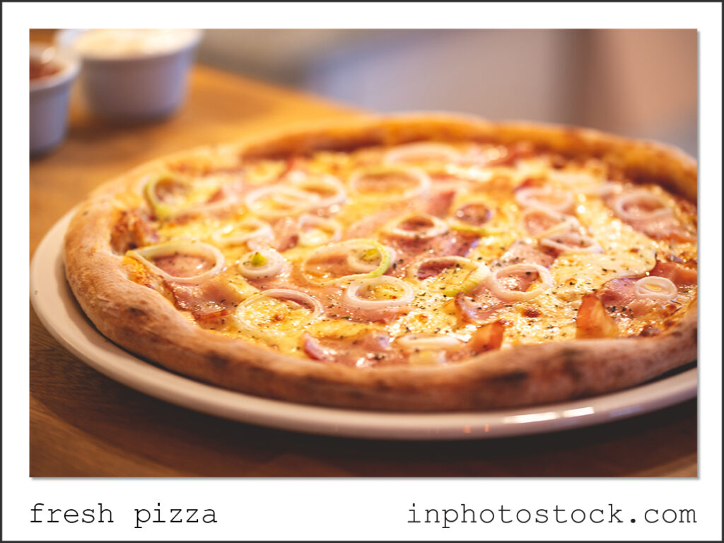 fresh pizza food italian - photostock