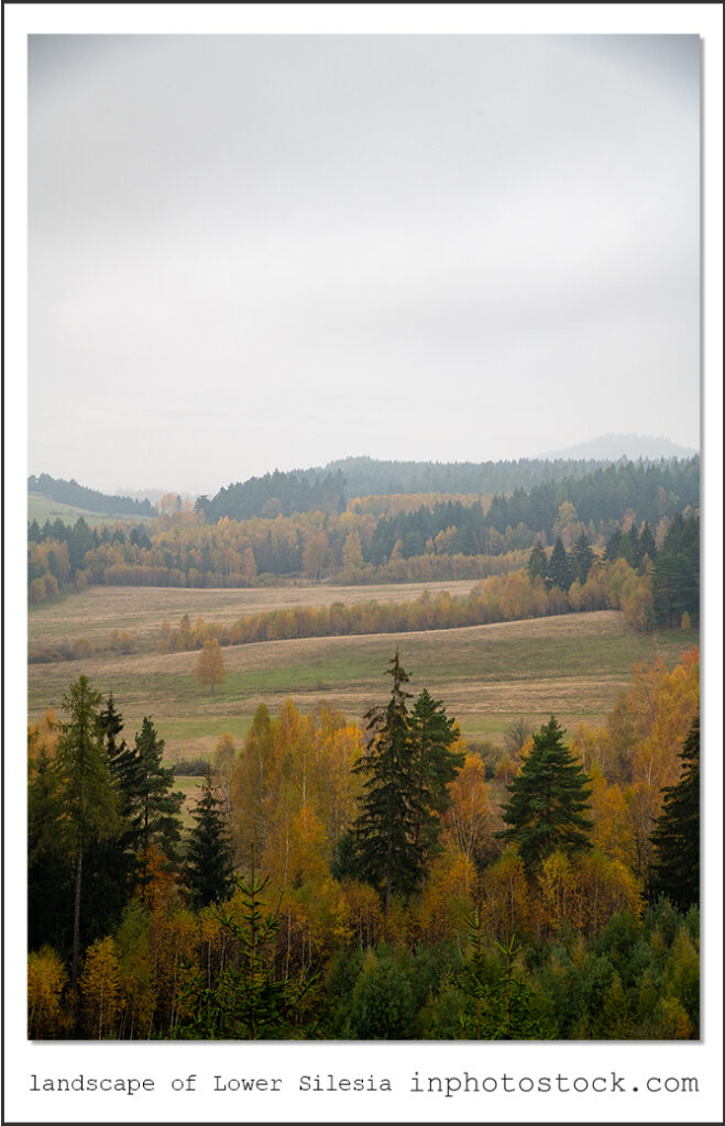 landscape of Lower Silesia photostock - inphotostock